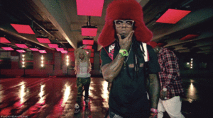 Nicki Minaj GIF. Artiesten Gifs Nicki minaj Het denken Kuiltjes 