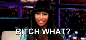 Nicki Minaj GIF. Artiesten Gifs Nicki minaj Buit Verdovend middel Eersteklas Illest 