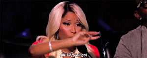Nicki Minaj GIF. Artiesten Gifs Nicki minaj Nas Gelijk aan mijn zijde 