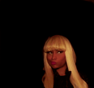 Nicki Minaj GIF. Artiesten Tv Gifs Nicki minaj Ge&euml;rgerd American idol 