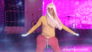 Nicki Minaj GIF. Artiesten Gifs Nicki minaj Verveeld Niet onder de indruk 