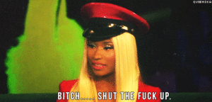 Nicki Minaj GIF. Televisie Artiesten Tv Gifs Nicki minaj Geschokt American idol Afgod Reality tv 