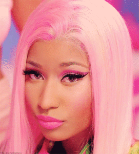 Nicki Minaj GIF. Muziek Beroemdheden Artiesten Gifs Nicki minaj Knal 