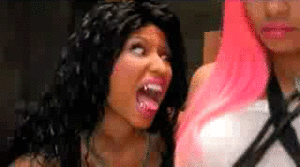 Nicki Minaj GIF. Artiesten Gifs Nicki minaj 