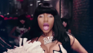 Nicki Minaj GIF. Artiesten Gifs Nicki minaj 