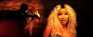 Nicki Minaj GIF. Artiesten Sexy Gifs Nicki minaj Brutaal American idol 