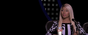 Nicki Minaj GIF. Artiesten Gifs Nicki minaj Wat American idol Afgod 