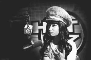 Nicki Minaj GIF. Artiesten Gifs Nicki minaj Zwart en wit 