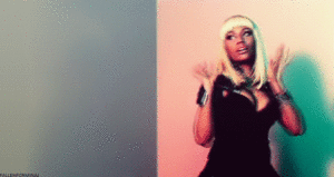 Nicki Minaj GIF. Artiesten Lol Gifs Nicki minaj Lmfao De jongens 