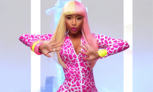 Nicki Minaj GIF. Artiesten Gifs Nicki minaj Buit Verdovend middel Eersteklas Illest 