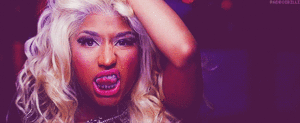 Nicki Minaj GIF. Artiesten Gifs Nicki minaj Muziekvideo Kruipen Nerd 