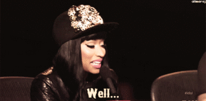 Nicki Minaj GIF. Muziek Artiesten Gifs Nicki minaj Knal Mode &amp;amp; beauty Starships 
