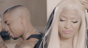 Nicki Minaj GIF. Artiesten Gifs Nicki minaj Buit Nas Gelijk aan mijn zijde 