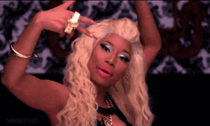 Nicki Minaj GIF. Artiesten Gifs Nicki minaj Jeremy sengly 