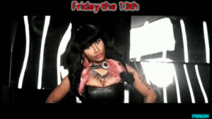 Nicki Minaj GIF. Artiesten Gifs Nicki minaj Teef aub Beez in de val 