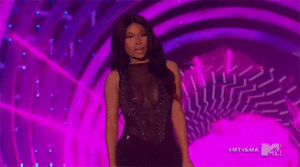 Nicki Minaj GIF. Artiesten Gifs Nicki minaj Verveeld Niet onder de indruk 