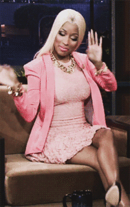 Nicki Minaj GIF. Dansen Artiesten Gifs Nicki minaj Tieten 