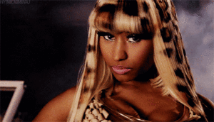 Nicki Minaj GIF. Artiesten Gifs Nicki minaj 2 chainz 