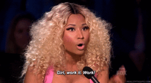 Nicki Minaj GIF. Artiesten Gifs Nicki minaj 