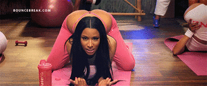 Nicki Minaj GIF. Artiesten Makeup Gifs Nicki minaj 