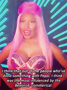 Nicki Minaj GIF. Artiesten Gifs Nicki minaj 