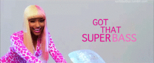 Nicki Minaj GIF. Artiesten Gifs Nicki minaj Schaduw Bet awards 