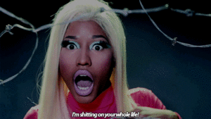 Nicki Minaj GIF. Artiesten Gifs Nicki minaj 