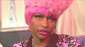 Nicki Minaj GIF. Artiesten Gifs Nicki minaj Geen Nicki Hell no 