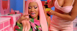 Nicki Minaj GIF. Artiesten Lol Gifs Nicki minaj Lmfao De jongens 