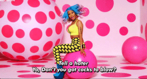 Nicki Minaj GIF. Artiesten Gifs Nicki minaj Dans Ja American idol Hell yeah 