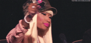 Nicki Minaj GIF. Artiesten Gifs Nicki minaj 