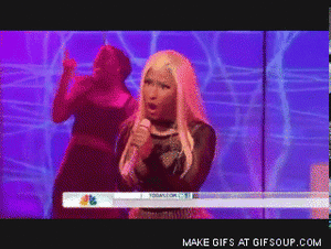 Nicki Minaj GIF. Huilen Artiesten Gifs Nicki minaj 