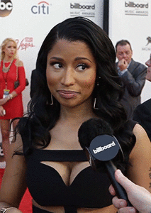 Nicki Minaj GIF. Artiesten Gifs Nicki minaj 