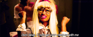 Nicki Minaj GIF. Artiesten Gifs Nicki minaj Brutaal Houding 