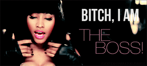 Nicki Minaj GIF. Artiesten Gifs Nicki minaj American idol Eyeroll Yeah right 