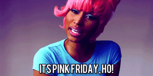 Nicki Minaj GIF. Artiesten Beyonce Hallo Gifs Nicki minaj Golvend He 
