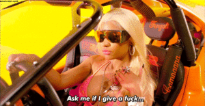 Nicki Minaj GIF. Artiesten Gifs Nicki minaj 
