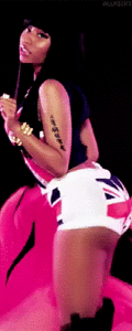 Nicki Minaj GIF. Artiesten Gifs Nicki minaj Griezelig Gelukkig Va va voom 