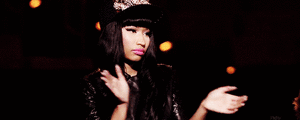 Nicki Minaj GIF. Artiesten Gifs Nicki minaj Wat Houding Schaduw 
