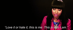 Nicki Minaj GIF. Artiesten Gifs Nicki minaj Nas Gelijk aan mijn zijde 