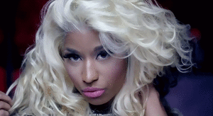 Nicki Minaj GIF. Artiesten Gifs Nicki minaj Onhandig 