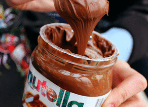 Nutella GIF. Eten en drinken Chocolade Ruimte Gifs Nutella Melkweg Buit 
