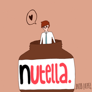 Nutella GIF. Eten en drinken Lol Gifs Nutella Home video 