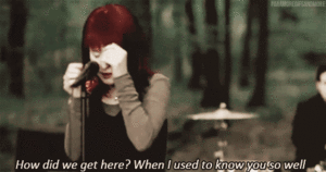 Paramore GIF. Artiesten Paramore Gifs Hayley williams 