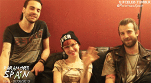 Paramore GIF. Artiesten Paramore Gifs 