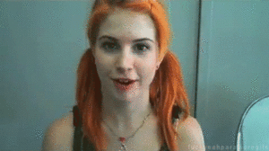 Paramore GIF. Artiesten Paramore Gifs Hayley williams 