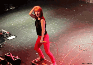 Paramore GIF. Artiesten Paramore Gifs Hayley williams 