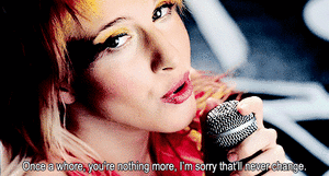 Paramore GIF. Artiesten Paramore Gifs Hayley williams 