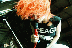Paramore GIF. Artiesten Paramore Gifs Hayley williams 