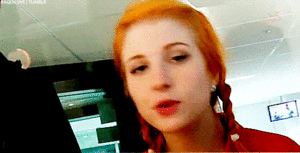 Paramore GIF. Artiesten Paramore Gifs Hayley williams 